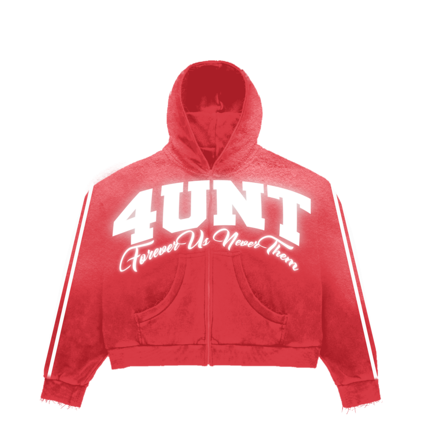 4UNT Striped Jacket (Red)
