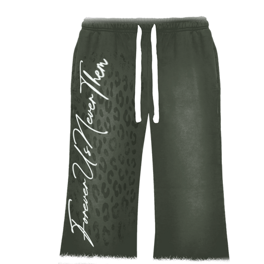 4UNT Cheetah Print Sweatpants
