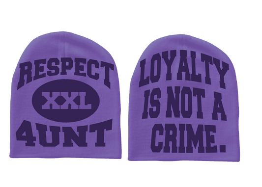 Respect 4UNT Beanie (Purple)