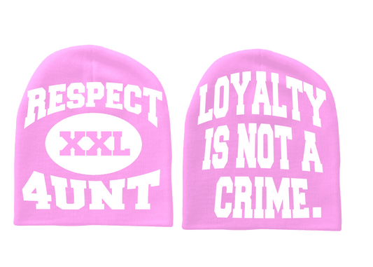 Respect 4UNT Beanie (Pink)