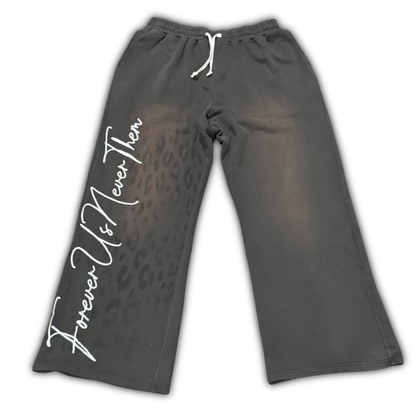 4UNT Cheetah Print Sweatpants