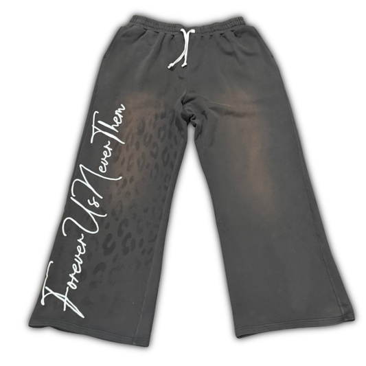 4UNT Cheetah Print Sweatpants