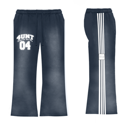 4UNT Striped Sweatpants (Blue)