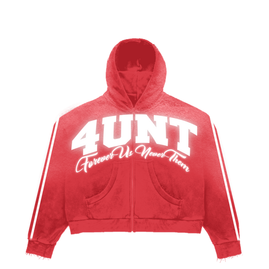 4UNT Striped Jacket (Red)